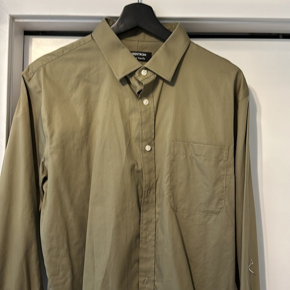 16.5 34/35 Nordstrom trim fit - non iron dress short - Picture 2 of 3